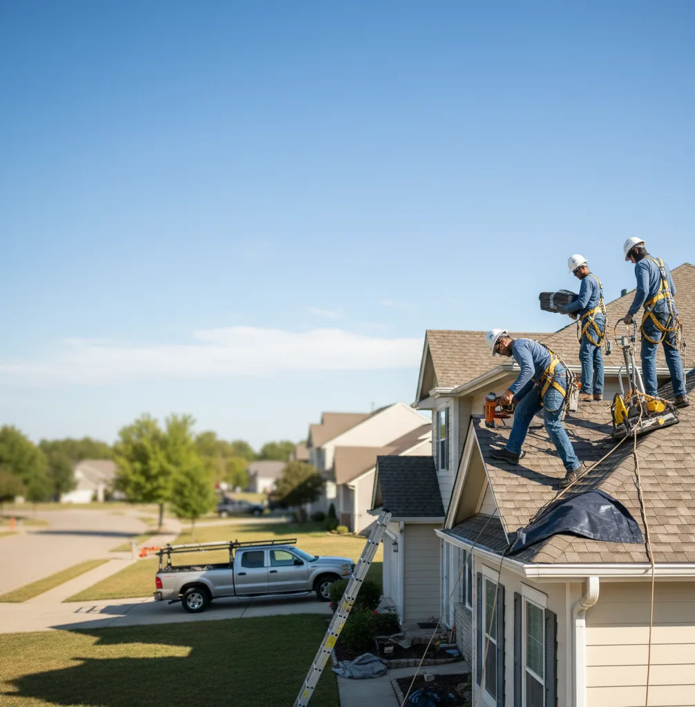 Roof Repair in Raccoon